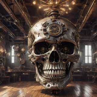 Steampunk Skull