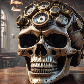Steampunk Skull
