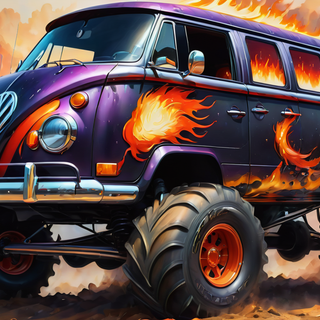 Volkswagen Kombi Monstertruck