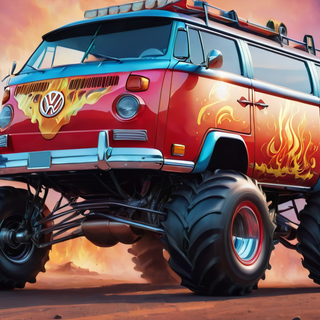 Volkswagen Kombi Monstertruck