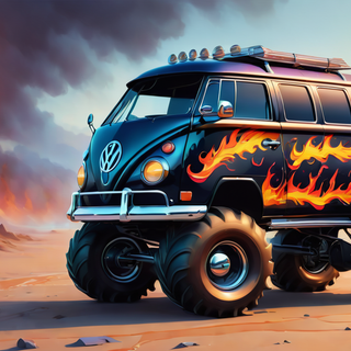 Volkswagen Kombi Monstertruck
