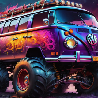 Volkswagen Kombi Monstertruck