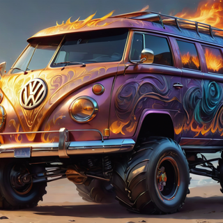 Volkswagen Kombi Monstertruck