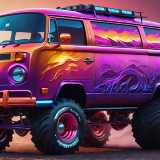 Volkswagen Kombi Monstertruck