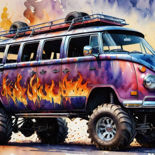 Volkswagen Kombi Monstertruck