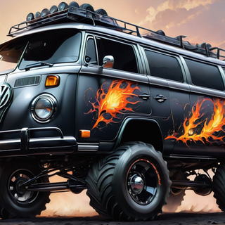 Volkswagen Kombi Monstertruck