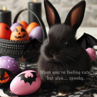 Cute but spooky