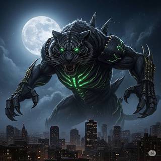 Black Tiger Kaiju