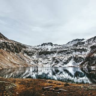 Ridges around Blue Lake 