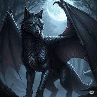 Black Wolf Dragon