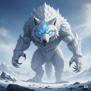 Arctic Wolf Kaiju