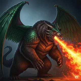 Grizzly Bear Dragon