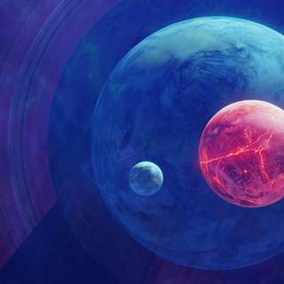 Overlapping planets