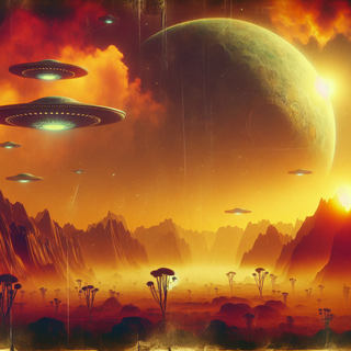 Alien World Invasion by QuantumCurator