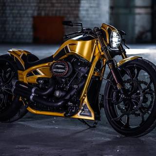 Harley-Davidson Softail Dragster „Silverstone” de Thunderbike
