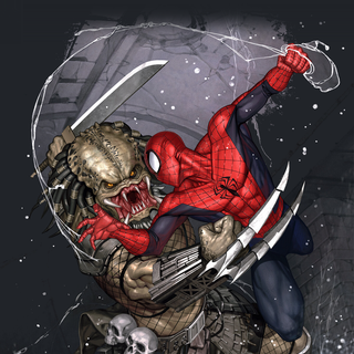 Predator vs Spiderman 