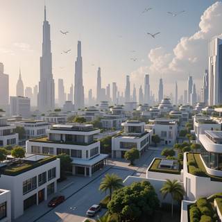 Solar Rise – A Peaceful Future City in Daylight!