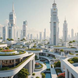 Solar Rise – A Peaceful Future City in Daylight!