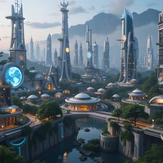 Future Earth – 3D Utopian 