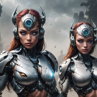 Cyborg Women Warriors
