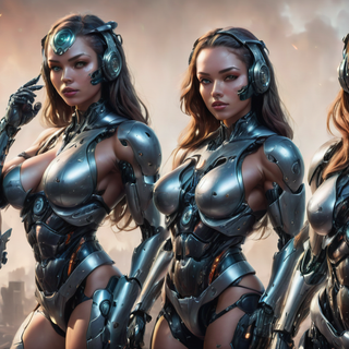 Cyborg Women Warriors