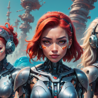 Cyborg Women Warriors