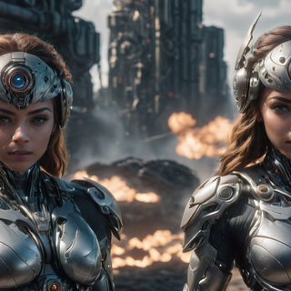 Cyborg Women Warriors