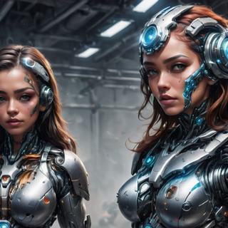 Cyborg Women Warriors
