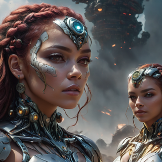 Cyborg Women Warriors