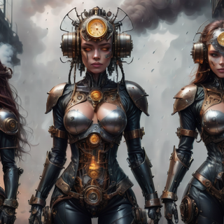 Cyborg Women Warriors
