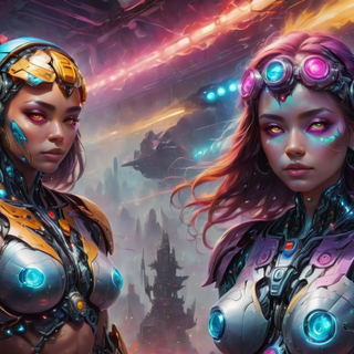 Cyborg Women Warriors