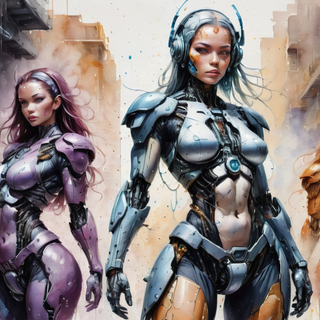 Cyborg Women Warriors