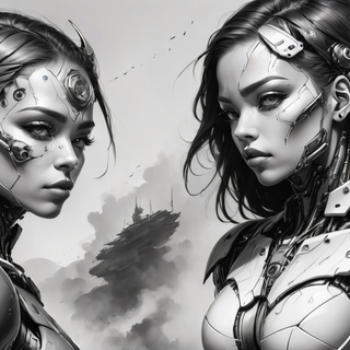 Cyborg Women Warriors