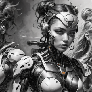 Cyborg Women Warriors
