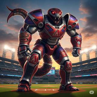 Mecha Armor of the Arizona Diamondbacks