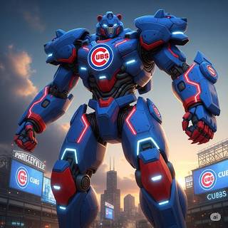 Mecha Armor of the Chicago Cubs