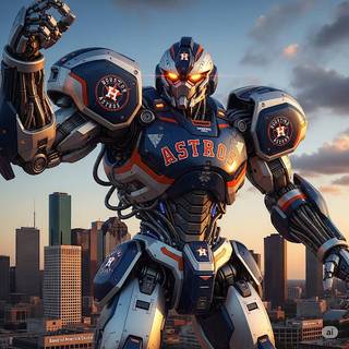 Mecha Armor of the Houston Astro