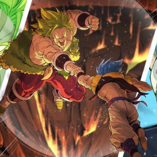 broly vs. gogeta
