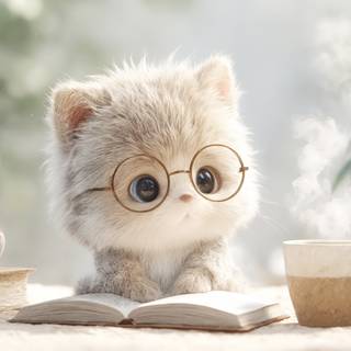 Llittle Fluffy Kitten