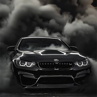 A perfect fusion of elegance and performance, the black BMW stands as a symbol of style, speed, and sophistication on the road.