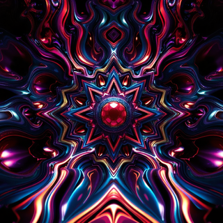 Psychedelic Abstract Vector