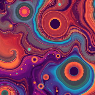 Psychedelic Abstract Vector