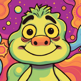 Psychedelic Abstract Vector