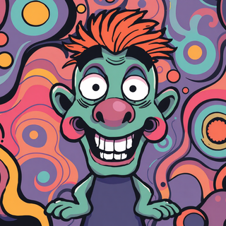 Psychedelic Abstract Vector