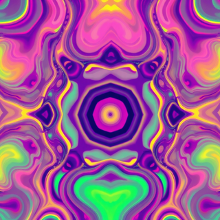 Psychedelic Abstract Vector