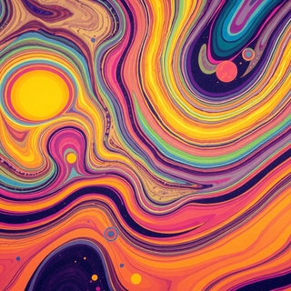 Psychedelic Abstract Vector