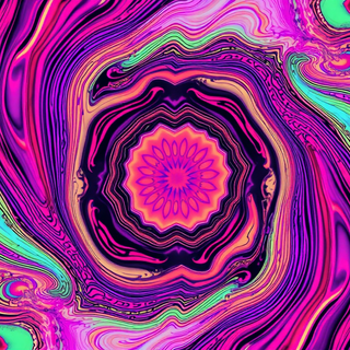 Psychedelic Abstract Vector