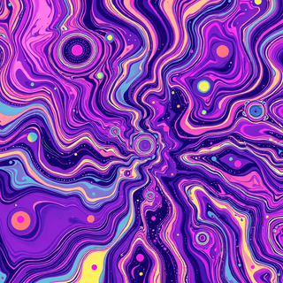 Psychedelic Abstract Vector