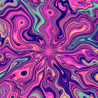 Psychedelic Abstract Vector