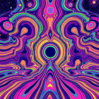 Psychedelic Abstract Vector